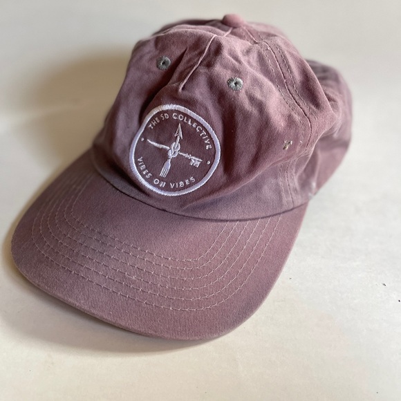 The sd collective grey triple washed unstructured dad hat - Picture 4 of 12